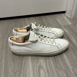 Common Projects White Leather Sneakers